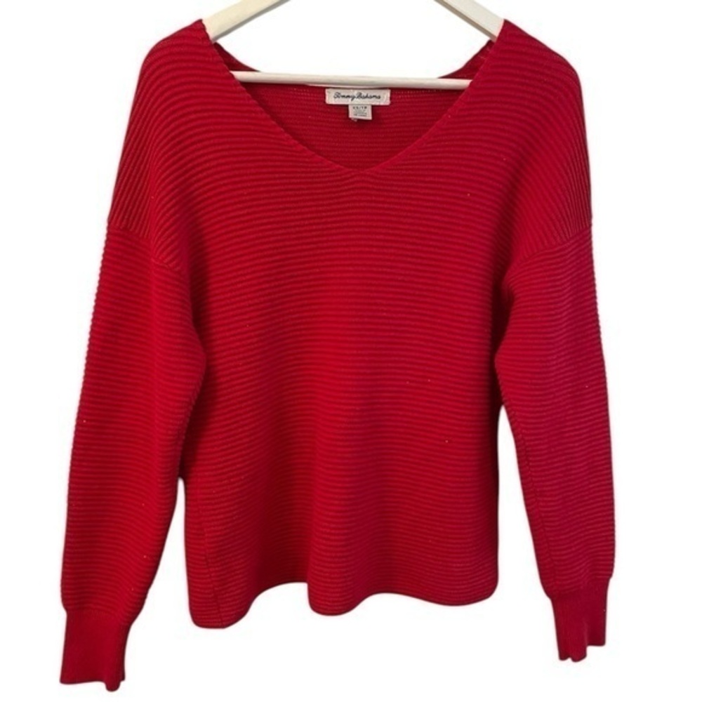 Tommy Bahama Red Sweater
